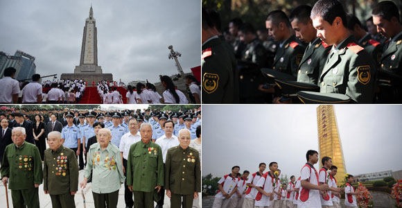 В ряде регионов Китая тщательно организовали мероприятия по случаю Дня памяти павших героев