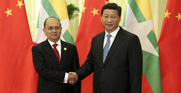 Си Цзиньпин встретился с президентом Мьянмы