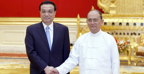 Ли Кэцян встретился с президентом Мьянмы У Тхейн Сейном