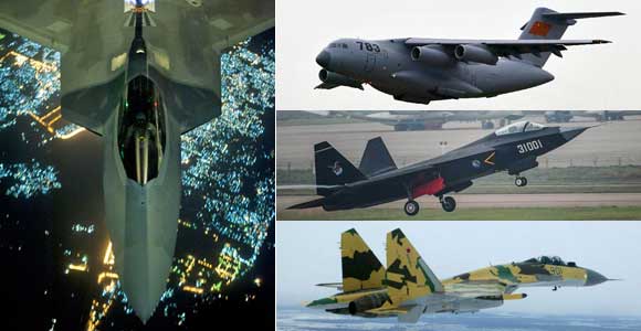 Годовой обзоор: Блестящие военные самолеты в мире 2014 года