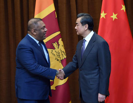 В Пекине состоялись переговоры глав МИД КНР и Шри-Ланки