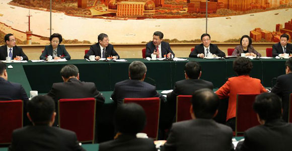 /Сессии ВСНП и ВК ПНКСК/ Шанхай должен оставаться лидером политики реформ и открытости в КНР -- Си Цзиньпин