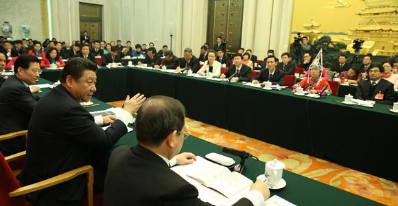 /Сессии ВСНП и ВК НПКСК/ Си Цзиньпин призвал к ужесточению борьбы с виновниками загрязнения окружающей среды