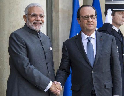 Индия заказала у Франции 36 истребителей "Рафаль"