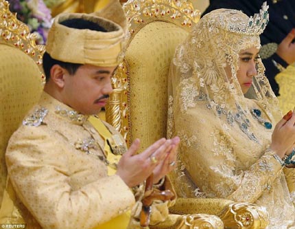 Роскошная свадьба принца Брунея Абдулы Малика