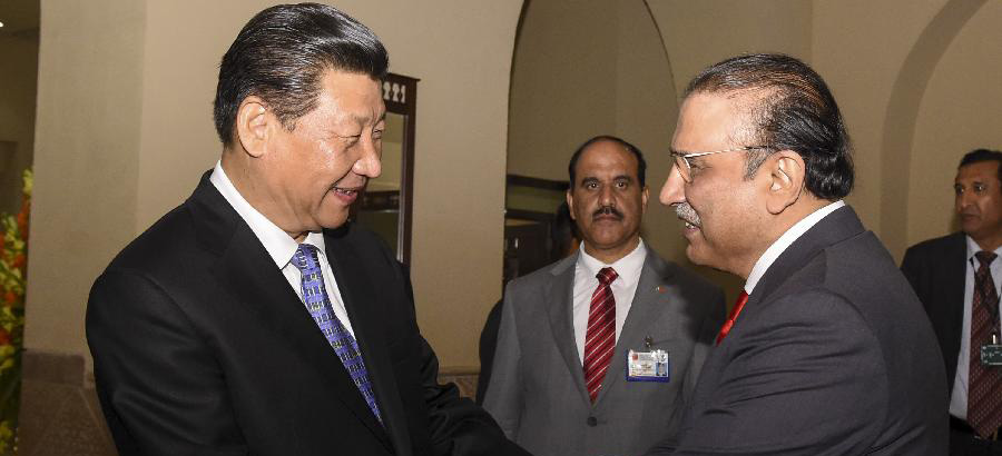 Си Цзиньпин встретился с сопредседателем ПНП А.А.Зардари и другими партийными лидерами