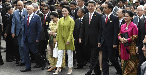 Си Цзиньпин принимает участие в мероприятиях по случаю 60-й годовщины созыва Бандунгской конференции стран Азии и Африки