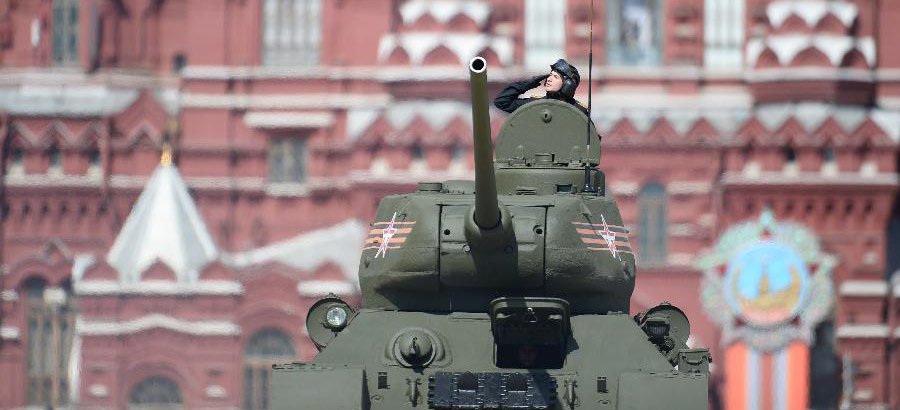 Спецтема: Военный парад на Красной площади в Москве