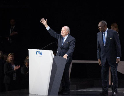 Й.Блаттер переизбран на пост главы ФИФА
