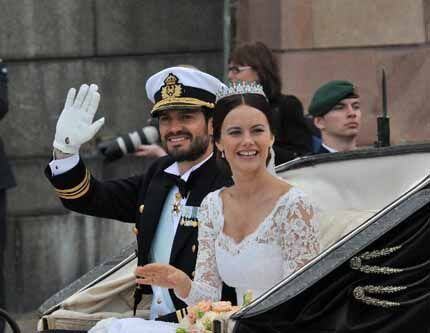 Венчание шведского принца Карла Филипа состоялось в Стокгольме