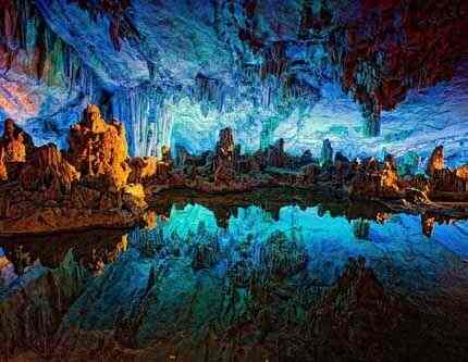 Прекрасные пещеры в Гуйлине