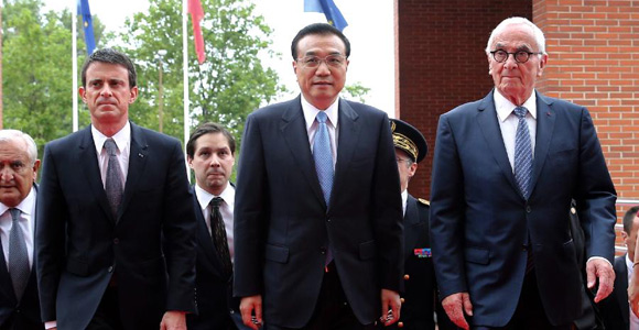 Ли Кэцян выступил с речью на Китайско-французском бизнес--саммите в Тулузе