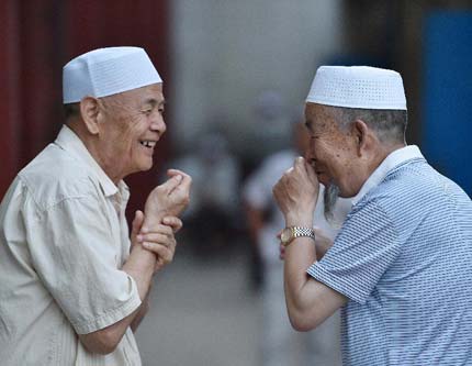 Китайские мусульмане в месяце поста