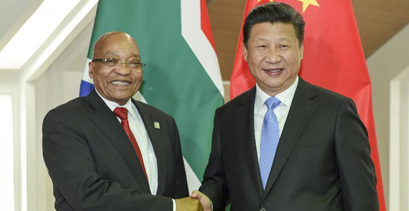 Си Цзиньпин встретился с президентом ЮАР Дж. Зумой