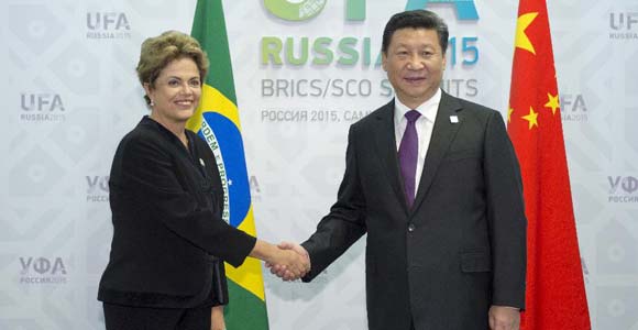 Си Цзиньпин встретился с президентом Бразилии Д. Роуссефф