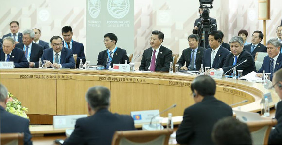Си Цзиньпин выступил с речью на саммите ШОС