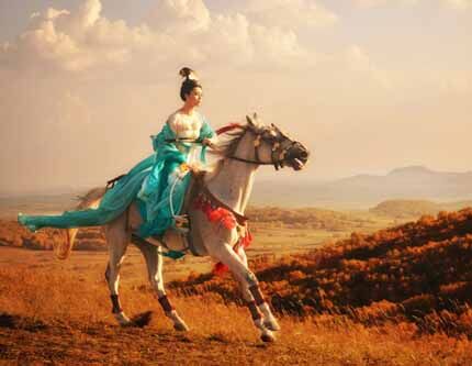 Красивые кадры нового фильма актрисы Фань Бинбина "Леди династии – Ян Юйхуань"
