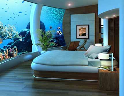 Необычные подводные гостиницы