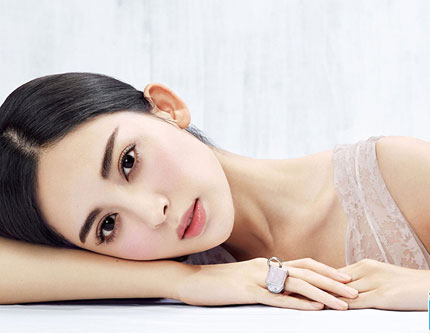 Китайская актриса Гу Ли нацза