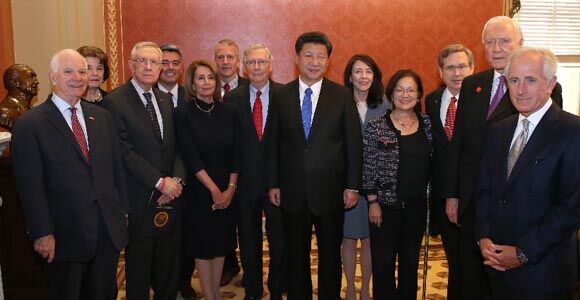 Председатель КНР Си Цзиньпин встретился с лидерами Конгресса США