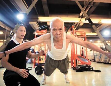 93-летний китаец поборол старость с помощью занятий спортом