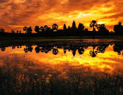 Красота руин Ангкора Камбоджи в объективах фотографа Швейцарии