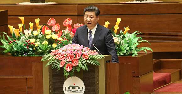 Си Цзиньпин выступил с речью в Национальном собрании Вьетнама