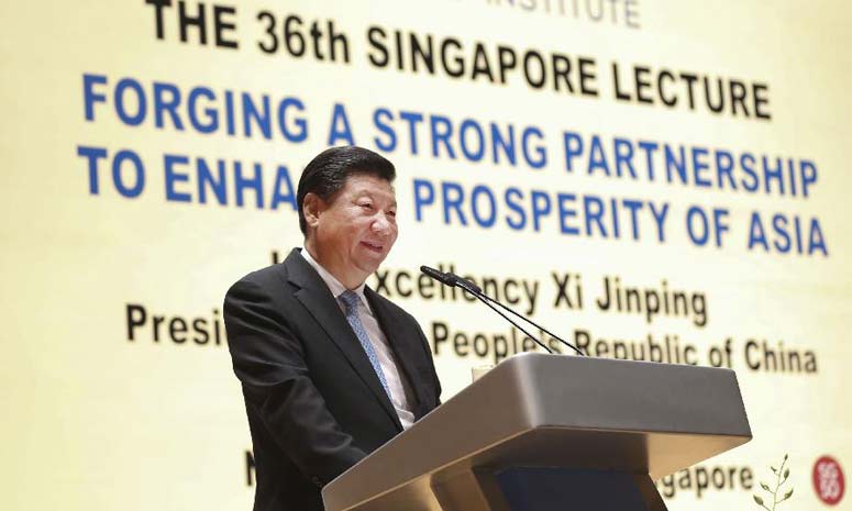 Си Цзиньпин выдвинул инициативу по укреплению сотрудничества между Китаем и соседними 
странами