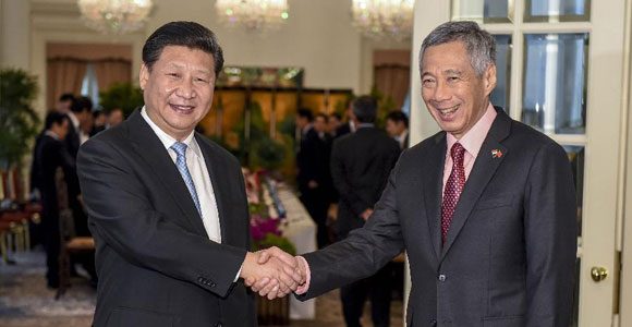 Си Цзиньпин провел переговоры с премьер-министром Сингапура Ли Сиен Луном