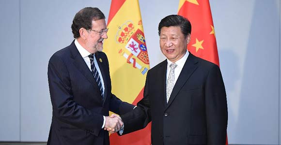 Си Цзиньпин встретился с премьер-министром Испании Мариано Рахоем