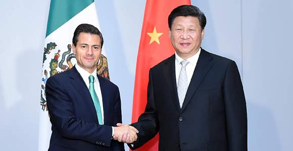 Си Цзиньпин встретился с президентом Мексики Энрике Пенья Ньето