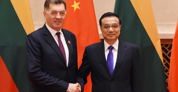 Ли Кэцян встретился с премьер-министром Литвы
