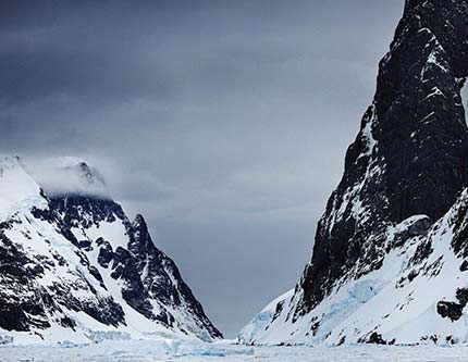 Ледянящие пейзажи Антарктиды
