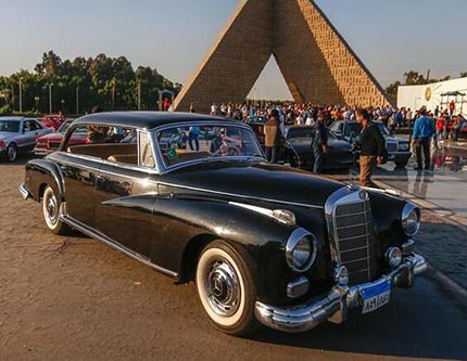 В Каире открылася 3-я Выставка ретро-автомобилей