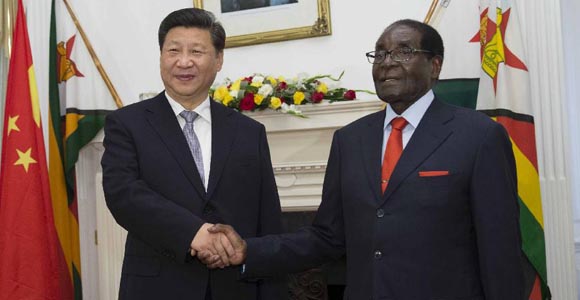 Си Цзиньпин провел переговоры с президентом Зимбабве