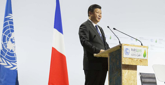 Си Цзиньпин выступил с важной речью на церемонии открытия Климатической конференции в Париже
