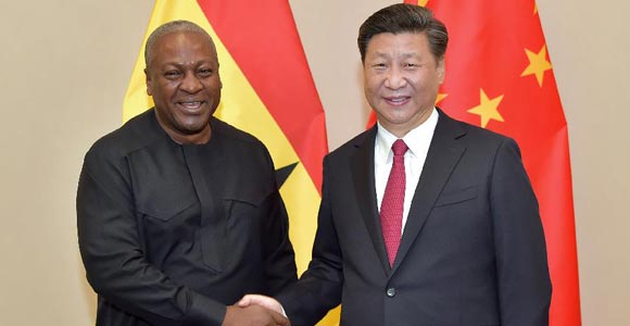 Председатель КНР Си Цзиньпин встретился с президентом Ганы