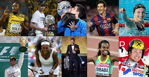 /Годовой обзор/ 10 лучших спортсменов мира 2015 года -- Выбор редакции ИА Синьхуа