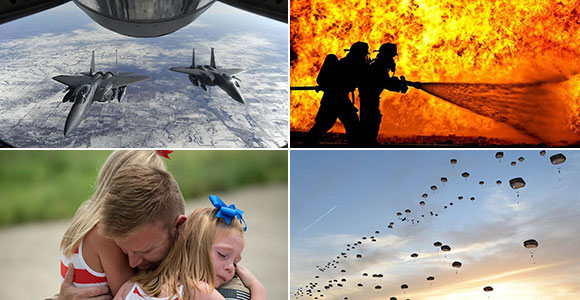 ВВС США опубликовали годовые фотографии 2015 года