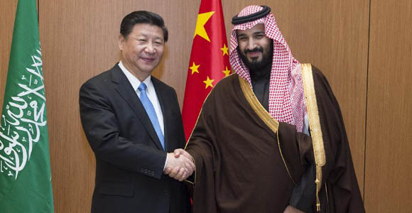 Си Цзиньпин встретился с заместителем наследного принца Саудовской Аравии