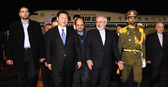 Си Цзиньпин прибыл в Иран с государственным визитом