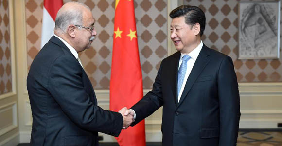 Си Цзиньпин провел встречу с премьер-министром Египта Шерифом Исмаилом