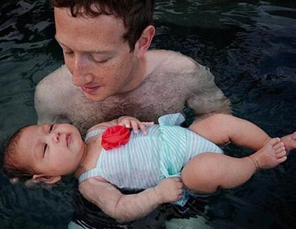 Марк Цукерберг опубликовал новые снимки со своей дочерью