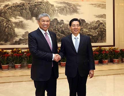 Го Шэнкунь провел переговоры с вице-премьером Малайзии