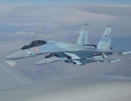 Новейшие военные самолеты России Су-35