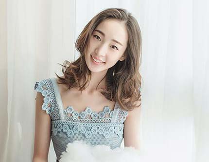 Молодая актриса Лю Тяньжу