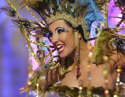 В Испании выбирали Королеву карнавала