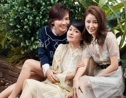 Актрисы Лин Синьжу, Лю Тао и Лян Цзинжу попали на обложку журнала