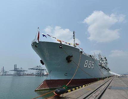 В Таиланд с дружественным визитом прибыла 21-я конвойная флотилия ВМС НОАК