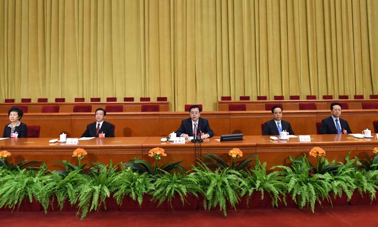 /Сессии ВСНП и ВК НПКСК/ В Пекине состоялось подготовительное заседание 4-й сессии 
ВСНП 12-го созыва